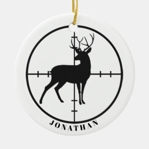 Décoration En Céramique Personalized Deer Target