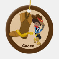 Personnalisé Cowboy Enfant Hispanique ou Africain