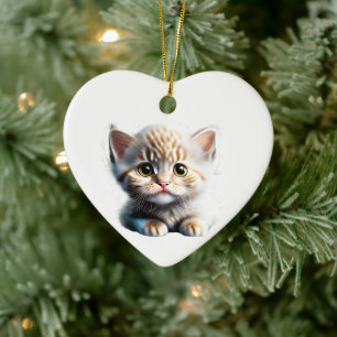 Décoration En Céramique Personnalisé La Perm Kitten