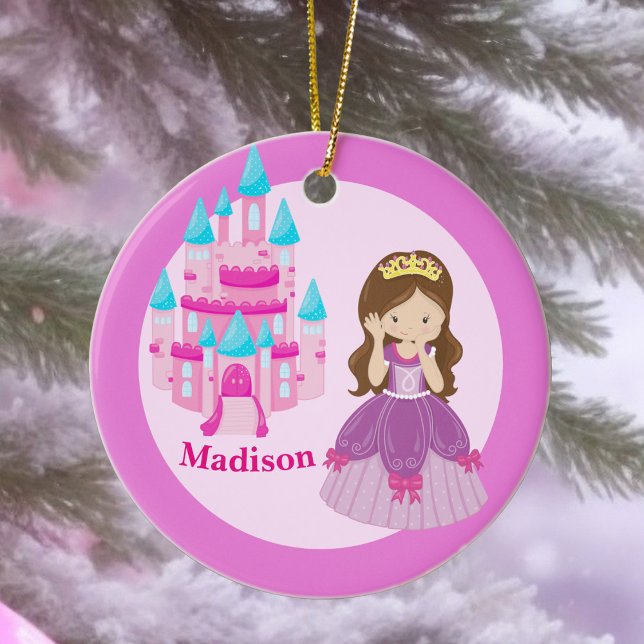 Décoration En Céramique Personnalisé Mignonne Princesse fille (Créateur téléchargé)
