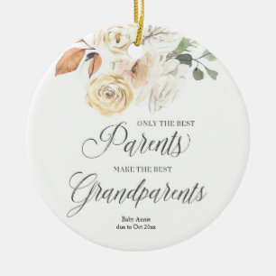 Décoration En Céramique Personnalisé Seuls les meilleurs parents sont pro