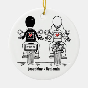 Décoration en céramique personnalisée pour Mariage