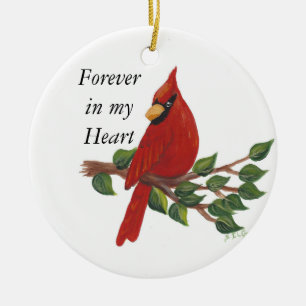 Décoration En Céramique Personnaliser l'ornement cardinal 
