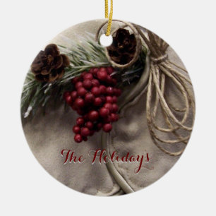 Décoration En Céramique Personnalisez vos baies et pinecones