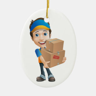 Décoration En Céramique Personne de livraison / Courrier - SRF