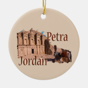 Décoration En Céramique Petra, Jordanie : Le monastère