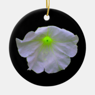 Décoration En Céramique Petunia Green Glow Custom Anniversaire