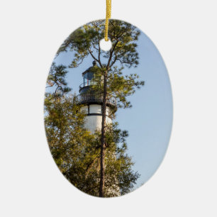 Décoration En Céramique Phare d'Amelia Island
