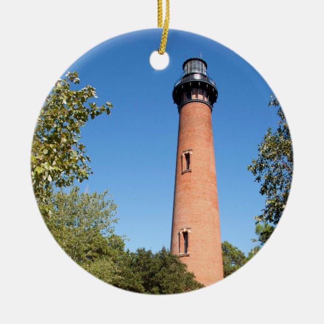 Décoration En Céramique Phare de Currituck Beach (Devant)