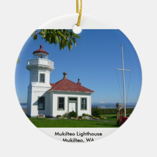 Décoration En Céramique Phare de Mukilteo