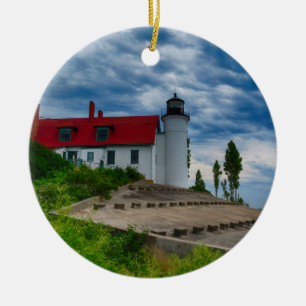 Décoration En Céramique Phare de Point Betsie