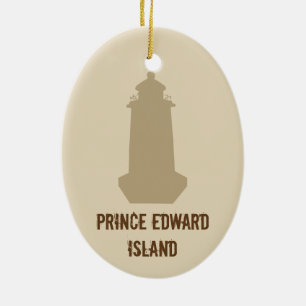 Décoration En Céramique Phare d'île Prince Edouard