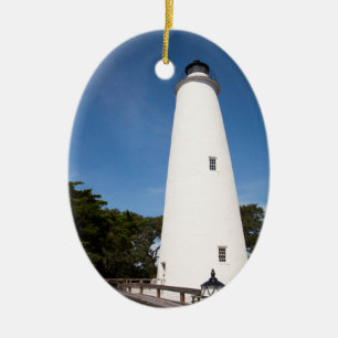 Décoration En Céramique Phare d'Ocracoke Island
