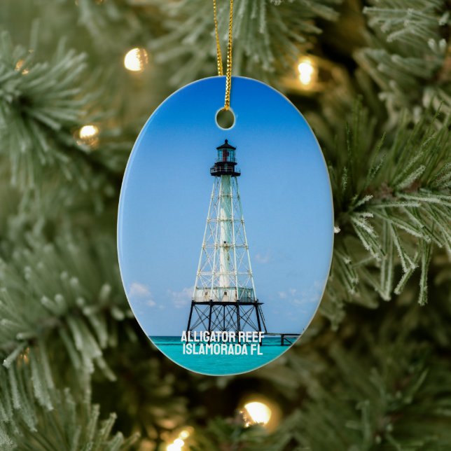 Décoration En Céramique Phare Islamorada Florida (Arbre)