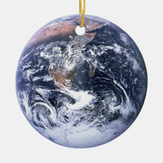Décoration En Céramique Photo Blue Marble Earth (Devant)