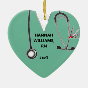 Décoration En Céramique Photo de l'infirmière diplômée