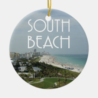 Décoration En Céramique Photo du sud de Miami la Floride de plage