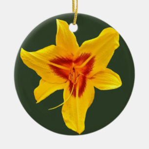 Décoration En Céramique Photo en fleurs jaunes