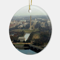 Photographie aérienne de Washington DC