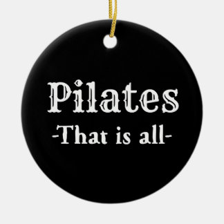 Décoration En Céramique Pilates Tout Est Drôle