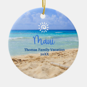 Décoration En Céramique Plage de Maui