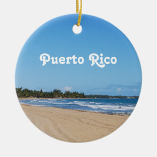 Décoration En Céramique Plage de Porto Rico