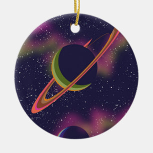 Décoration En Céramique Planètes et étoiles