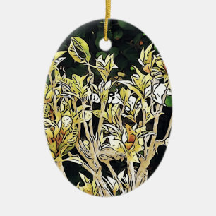 Décoration En Céramique Plante de Cuba