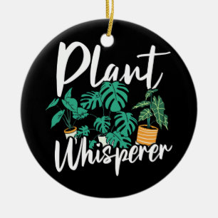 Décoration En Céramique Plante Whisperer Funny Hobby jardiner