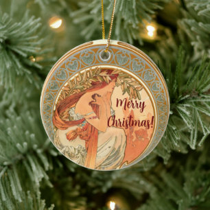 Décoration En Céramique Poésie, cadeau de Noël
