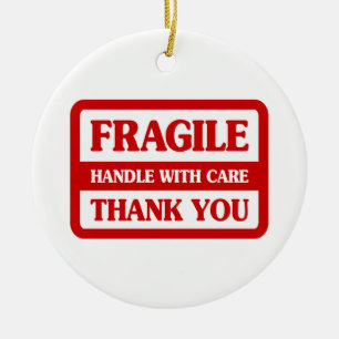 Décoration En Céramique Poignée Fragile Avec Soin