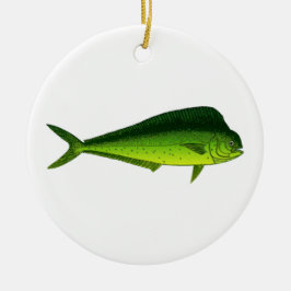 Décoration En Céramique Poissons de dauphin - Dorado - Mahi Mahi