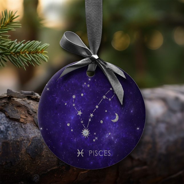 Décoration En Céramique Poissons pourpres Zodiac | Horoscope d'astrologie  (Créateur téléchargé)