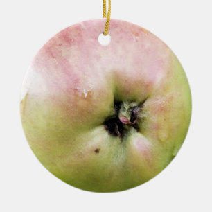 DÉCORATION EN CÉRAMIQUE POMME