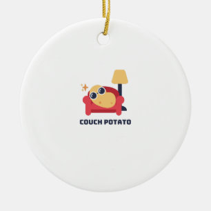 Décoration En Céramique Pomme de terre au canapé