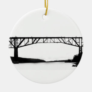 Décoration En Céramique Pont au-dessus du Hudson