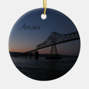 Décoration En Céramique Pont d'Astoria-Megler, Orégon