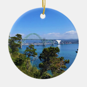 Décoration En Céramique Pont de la Baie de Yaquina, Newport, Oregon