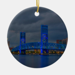 Décoration En Céramique pont Jacksonville FL en rue principale