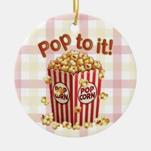 Décoration En Céramique Poppin' avec Style - "Pop to it!"