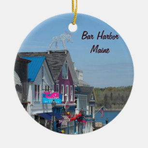 Décoration En Céramique Port de barre, Maine