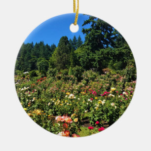 Décoration En Céramique Portland Rose Garden