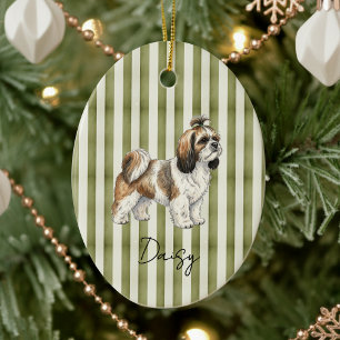 Décoration En Céramique Portrait pour animaux dessiné à la main Esquisse A