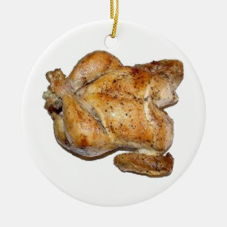 Décoration En Céramique Poulet Rôti Entier