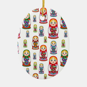 Décoration En Céramique poupées russes