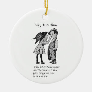 Décoration En Céramique Pourquoi voter Totally Blue en 2028