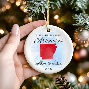 Décoration En Céramique Premier Noël dans l'Arkansas