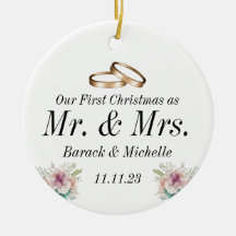 Premier Noël en couple marié
