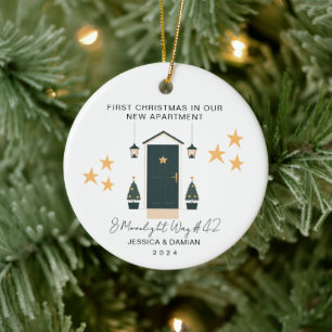 DÉCORATION EN CÉRAMIQUE PREMIÈRE NOËL MINIMALISTE DANS NOTRE NOUVEL APPART