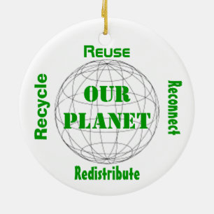 Décoration En Céramique Prendre soin de notre planète